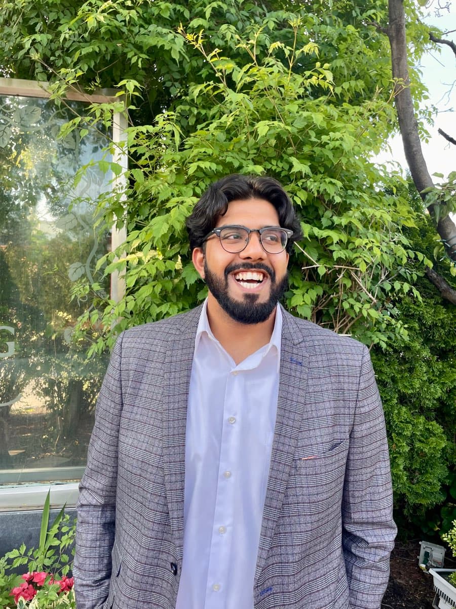 Portrait of Uzair Vawda